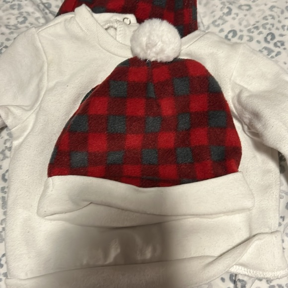 Chick Pea Plaid Fleece Christmas Outfit - 6-9 months - Picture 5 of 5